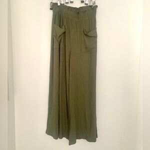 Like new rib flared pants